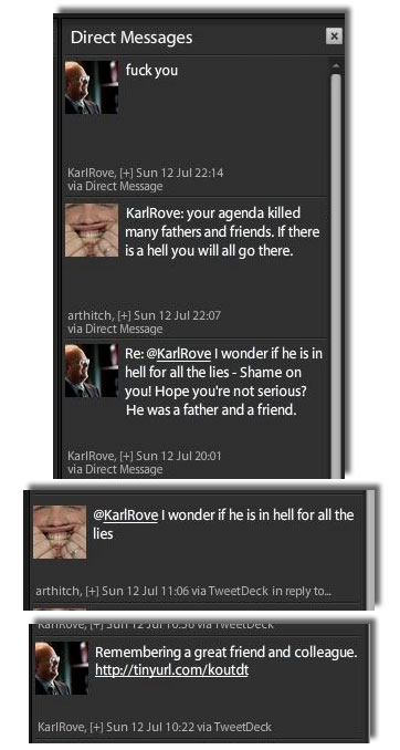 karl rove's asshole